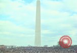 Image of Peace demonstrators march protesting Vietnam War Washington DC USA, 1969, second 55 stock footage video 65675042914