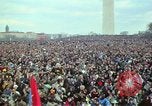 Image of Peace demonstrators march protesting Vietnam War Washington DC USA, 1969, second 57 stock footage video 65675042914