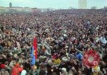 Image of Peace demonstrators march protesting Vietnam War Washington DC USA, 1969, second 61 stock footage video 65675042914
