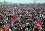 Image of Peace demonstrators march protesting Vietnam War Washington DC USA, 1969, second 62 stock footage video 65675042914