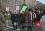 Image of Peace demonstrators protest Vietnam War Washington DC USA, 1969, second 8 stock footage video 65675042915