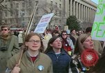 Image of Peace demonstrators protest Vietnam War Washington DC USA, 1969, second 14 stock footage video 65675042915