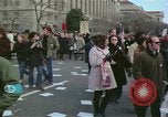 Image of Peace demonstrators protest Vietnam War Washington DC USA, 1969, second 21 stock footage video 65675042915