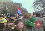 Image of Peace demonstrators protest Vietnam War Washington DC USA, 1969, second 23 stock footage video 65675042915