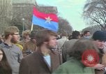 Image of Peace demonstrators protest Vietnam War Washington DC USA, 1969, second 25 stock footage video 65675042915