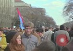 Image of Peace demonstrators protest Vietnam War Washington DC USA, 1969, second 26 stock footage video 65675042915