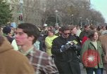 Image of Peace demonstrators protest Vietnam War Washington DC USA, 1969, second 30 stock footage video 65675042915