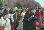Image of Peace demonstrators protest Vietnam War Washington DC USA, 1969, second 31 stock footage video 65675042915