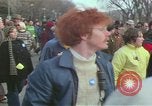 Image of Peace demonstrators protest Vietnam War Washington DC USA, 1969, second 34 stock footage video 65675042915