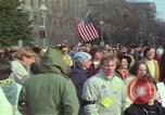 Image of Peace demonstrators protest Vietnam War Washington DC USA, 1969, second 39 stock footage video 65675042915
