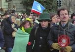 Image of Peace demonstrators protest Vietnam War Washington DC USA, 1969, second 52 stock footage video 65675042915