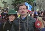 Image of Peace demonstrators protest Vietnam War Washington DC USA, 1969, second 53 stock footage video 65675042915