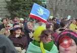 Image of Peace demonstrators protest Vietnam War Washington DC USA, 1969, second 54 stock footage video 65675042915