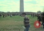 Image of Peace activists march against Vietnam War Washington DC USA, 1969, second 9 stock footage video 65675042916