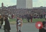 Image of Peace activists march against Vietnam War Washington DC USA, 1969, second 12 stock footage video 65675042916