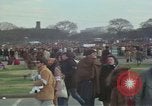 Image of Peace activists march against Vietnam War Washington DC USA, 1969, second 21 stock footage video 65675042916