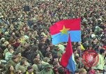 Image of Peace activists march against Vietnam War Washington DC USA, 1969, second 26 stock footage video 65675042916