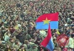 Image of Peace activists march against Vietnam War Washington DC USA, 1969, second 27 stock footage video 65675042916