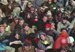 Image of Peace activists march against Vietnam War Washington DC USA, 1969, second 43 stock footage video 65675042916