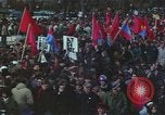 Image of Peace activists march against Vietnam War Washington DC USA, 1969, second 49 stock footage video 65675042916