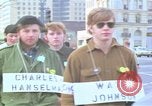 Image of Demonstration against Vietnam War Washington DC USA, 1969, second 34 stock footage video 65675042917