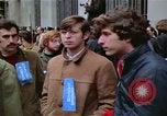 Image of Peace activists demonstrate against Vietnam War Washington DC USA, 1969, second 44 stock footage video 65675042918