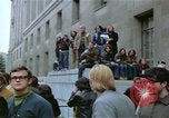Image of Peace activists demonstrate against Vietnam War Washington DC USA, 1969, second 45 stock footage video 65675042918