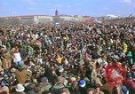 Image of Vietnam war pacifists march Washington DC USA, 1969, second 10 stock footage video 65675042920