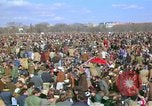 Image of Vietnam war pacifists march Washington DC USA, 1969, second 14 stock footage video 65675042920