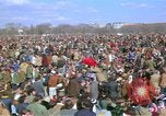 Image of Vietnam war pacifists march Washington DC USA, 1969, second 17 stock footage video 65675042920
