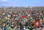 Image of Vietnam war pacifists march Washington DC USA, 1969, second 18 stock footage video 65675042920