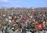 Image of Vietnam war pacifists march Washington DC USA, 1969, second 19 stock footage video 65675042920
