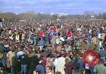 Image of Vietnam war pacifists march Washington DC USA, 1969, second 21 stock footage video 65675042920