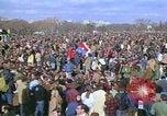 Image of Vietnam war pacifists march Washington DC USA, 1969, second 22 stock footage video 65675042920