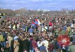Image of Vietnam war pacifists march Washington DC USA, 1969, second 23 stock footage video 65675042920