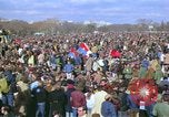 Image of Vietnam war pacifists march Washington DC USA, 1969, second 24 stock footage video 65675042920