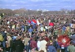 Image of Vietnam war pacifists march Washington DC USA, 1969, second 27 stock footage video 65675042920