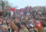 Image of Vietnam war pacifists march Washington DC USA, 1969, second 34 stock footage video 65675042920