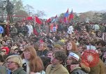 Image of Vietnam war pacifists march Washington DC USA, 1969, second 36 stock footage video 65675042920