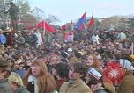 Image of Vietnam war pacifists march Washington DC USA, 1969, second 37 stock footage video 65675042920