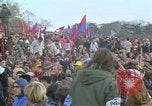 Image of Vietnam war pacifists march Washington DC USA, 1969, second 46 stock footage video 65675042920