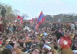 Image of Vietnam war pacifists march Washington DC USA, 1969, second 53 stock footage video 65675042920