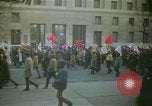 Image of pacifists march against Vietnam War Washington DC USA, 1969, second 3 stock footage video 65675042921