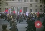 Image of pacifists march against Vietnam War Washington DC USA, 1969, second 8 stock footage video 65675042921