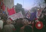 Image of pacifists march against Vietnam War Washington DC USA, 1969, second 30 stock footage video 65675042921