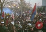 Image of pacifists march against Vietnam War Washington DC USA, 1969, second 40 stock footage video 65675042921
