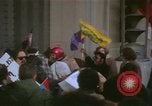 Image of pacifists march against Vietnam War Washington DC USA, 1969, second 60 stock footage video 65675042921