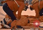 Image of rescue workers Oberstdorf Germany, 1970, second 55 stock footage video 65675042933