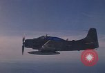 Standbild 1E Skyraider Südostasien, 1966, aus Sekunde 28 historischem Filmmaterial Videoclip 65675042964
