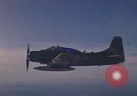 Standbild 1E Skyraider Südostasien, 1966, aus Sekunde 31 historischem Filmmaterial Videoclip 65675042964